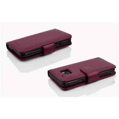 HTC ONE M10 lommebokdeksel case (lilla)