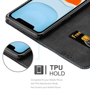 iPhone 11 Deksel Case Cover (blå)