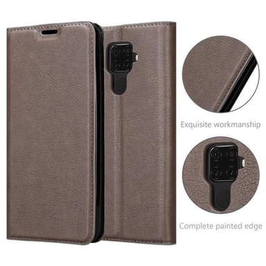 Huawei MATE 30 LITE lommebokdeksel case (brun)