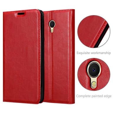 MEIZU MX6 lommebokdeksel case (rød)