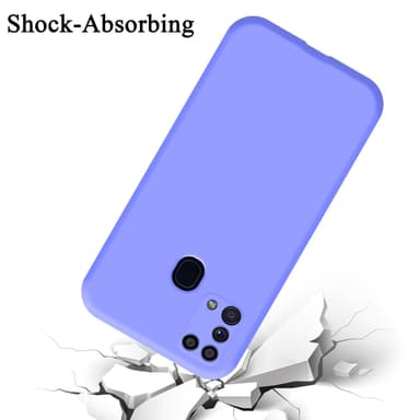 Samsung Galaxy M31 silikondeksel case (lilla)