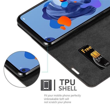 Huawei MATE 30 LITE lommebokdeksel case (brun)