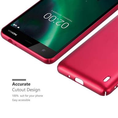 Deksel Nokia 2 2017 Case Cover (rød)