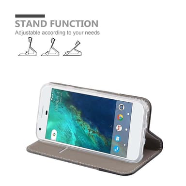Google PIXEL lommebokdeksel etui (grå)
