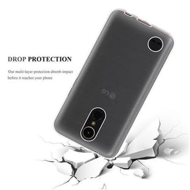 LG K10 2017 deksel ultra slim (gjennomsiktig)