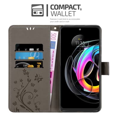 Motorola EDGE 20 LITE / FUSION lommebokdeksel Blomster
