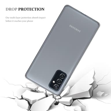 Samsung Galaxy M52 5G deksel ultra slim (gjennomsiktig)