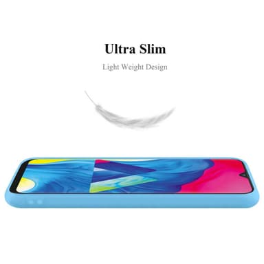 Deksel Samsung Galaxy A10 / M10 Silikon cover (blå)