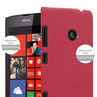 Nokia Lumia 520 / 521 Hardt Deksel Cover (rød)