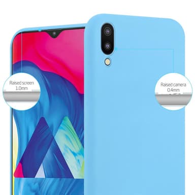 Deksel Samsung Galaxy A10 / M10 Silikon cover (blå)