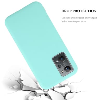 Deksel Realme GT 2 / GT Neo 2 Silikon cover (blå)