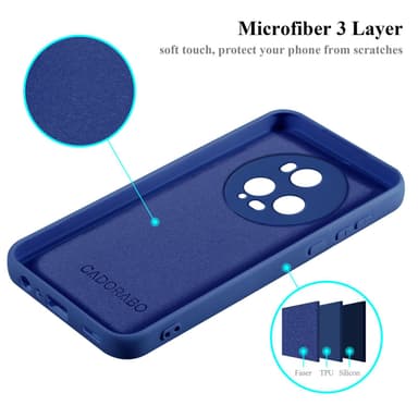 Honor Magic 5 Pro silikondeksel case (Blå)