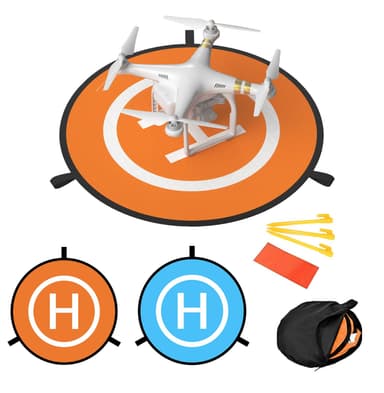 Landingsplass Landingsplattform for droner 5x Set
