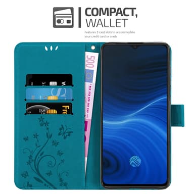 Realme X2 PRO / Oppo Reno Ace lommebokdeksel Blomster
