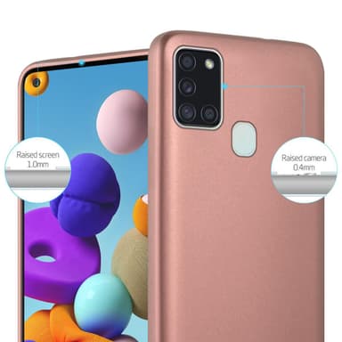 Deksel Samsung Galaxy A21s Case Cover (rosa)