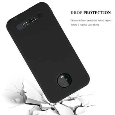 Deksel Motorola MOTO Z3 PLAY Silikon cover (svart)