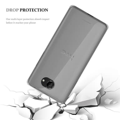 HTC Desire 316 / 516 deksel ultra slim (gjennomsiktig)