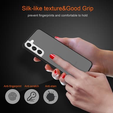 Samsung Galaxy S22 Deksel Case Cover (gjennomsiktig)