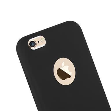 Deksel iPhone 6 / 6S Silikon cover (svart)