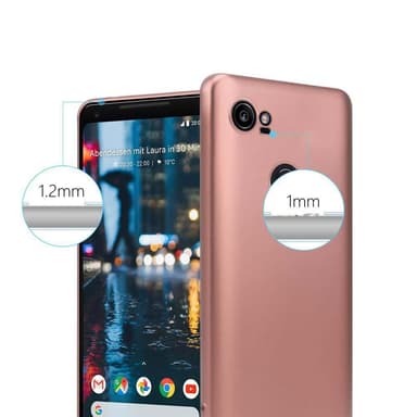 Deksel Google PIXEL 2 XL Case Cover (rosa)