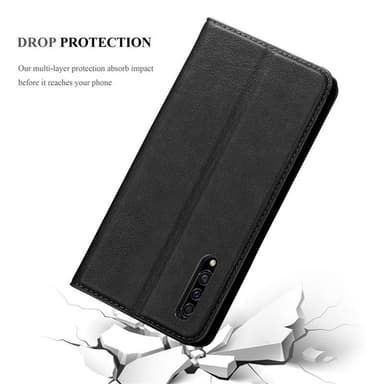 Samsung Galaxy A90 5G lommebokdeksel case (svart)