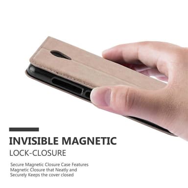 ZTE Blade L7 lommebokdeksel case (brun)