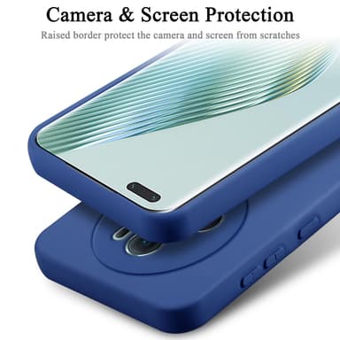 Honor Magic 5 Pro silikondeksel case (Blå)