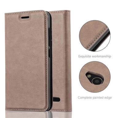 ZTE Blade L7 lommebokdeksel case (brun)