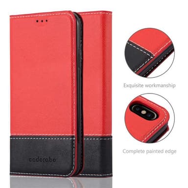 iPhone X / XS Deksel Case Cover (rød)