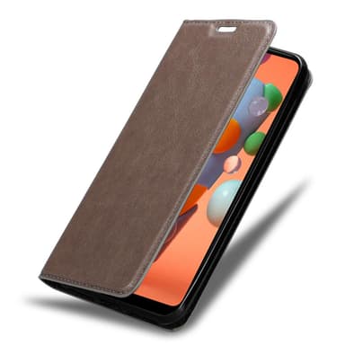 Samsung Galaxy A11 / M11 lommebokdeksel case (brun)