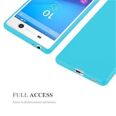 Sony Xperia M5 Deksel Case Cover (blå)