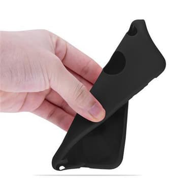 Deksel iPhone 6 / 6S Silikon cover (svart)