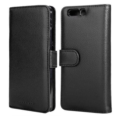 Huawei P10 lommebokdeksel case (svart)
