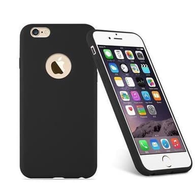 Deksel iPhone 6 / 6S Silikon cover (svart)