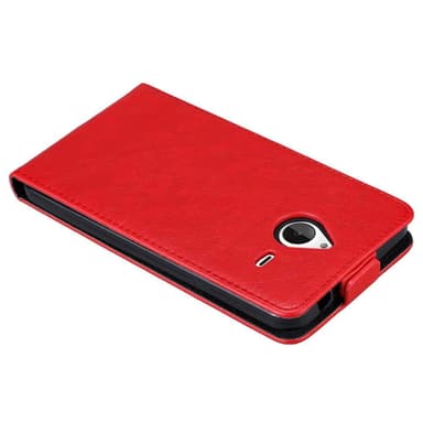 Nokia Lumia 640 XL deksel flip cover (rød)