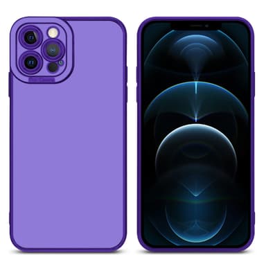 iPhone 12 PRO MAX silikondeksel cover (lilla)