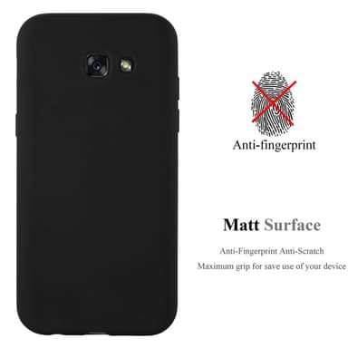 Deksel Samsung Galaxy A7 2017 Silikon cover (svart)