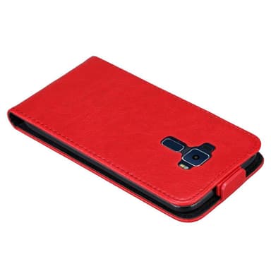 Asus ZenFone 3 (5.2 tomme) deksel flip cover (rød)