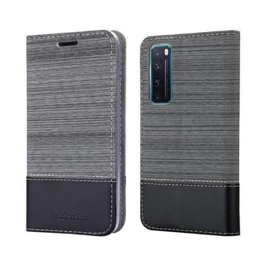 Huawei NOVA 7 5G lommebokdeksel etui (grå)