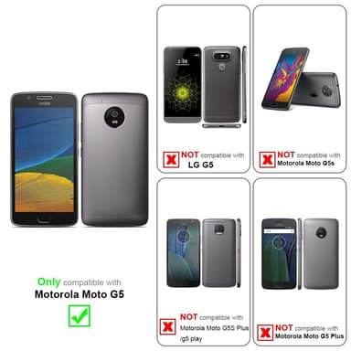 Motorola MOTO G5 Skjermbeskytter Skärmskydd