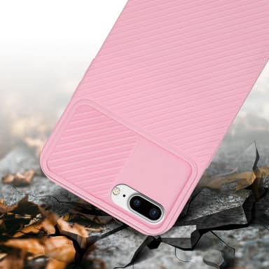 Deksel iPhone 7 PLUS / 7S PLUS / 8 PLUS cover (rosa)