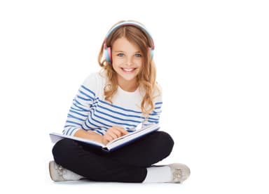 JBL Jr. 310BT trådløse on-ear hodetelefoner (blå/rosa)