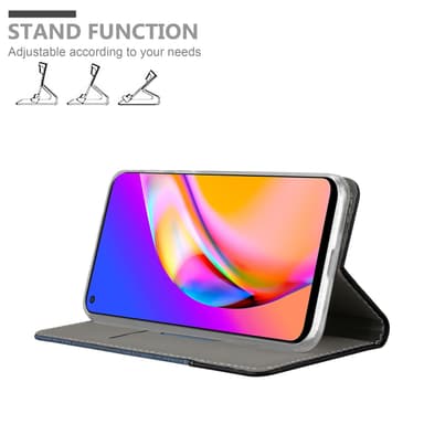 Oppo A94 5G lommebokdeksel etui (blå)