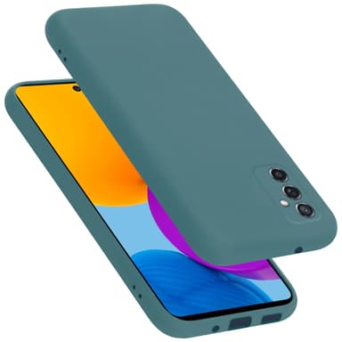 Samsung Galaxy M52 5G silikondeksel case (grønn)