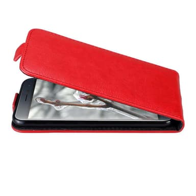 Asus ZenFone 3 (5.2 tomme) deksel flip cover (rød)