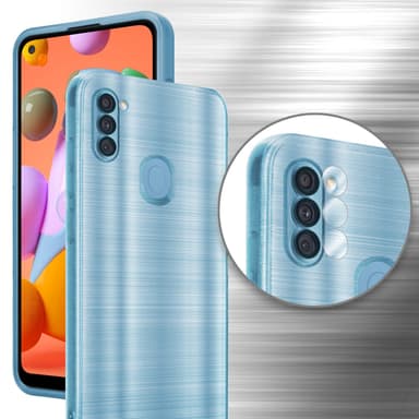 Samsung Galaxy A11 / M11 Silikondeksel Beskyttelse