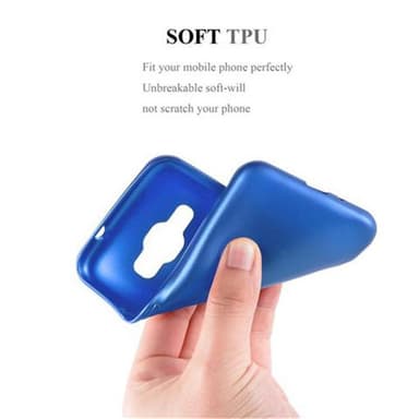 Deksel Samsung Galaxy J1 2015 Case Cover (blå)