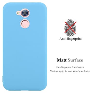 Deksel Honor 6A PRO / 5C PRO Silikon cover (blå)