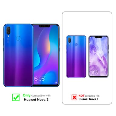 Deksel Huawei NOVA 3i Veske (Svart)