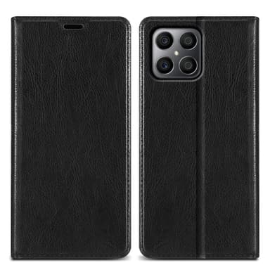 Honor X8 4G lommebokdeksel case (svart)